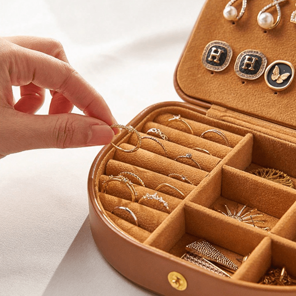 Custom Double-Layer Jewelry Storage Box, Personalized Name Box